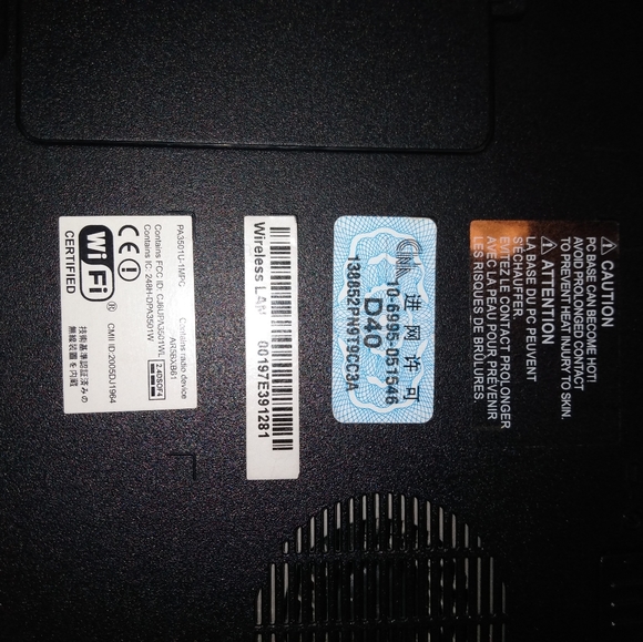 Toshiba laptop 💻 - Picture 5 of 8